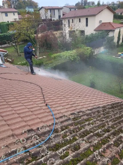 Démoussage de toiture à Bourgoin-Jallieu, Bourgoin-Jallieu, Monsieur Etienne FERRET